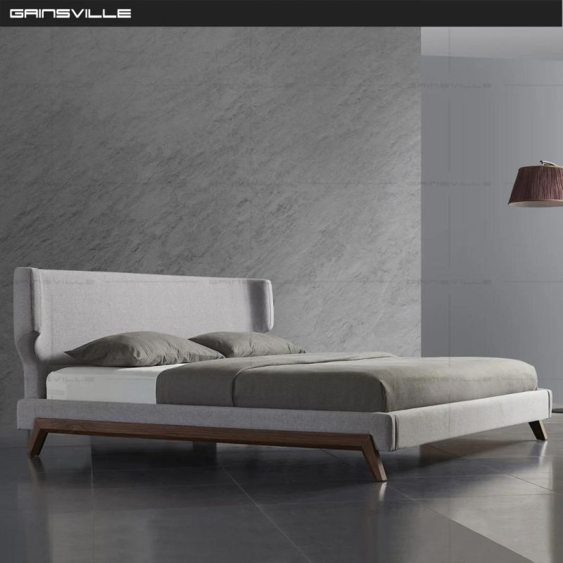 Home Furniture Set Bedroom Bed Leather King Queen Bed Gc1735