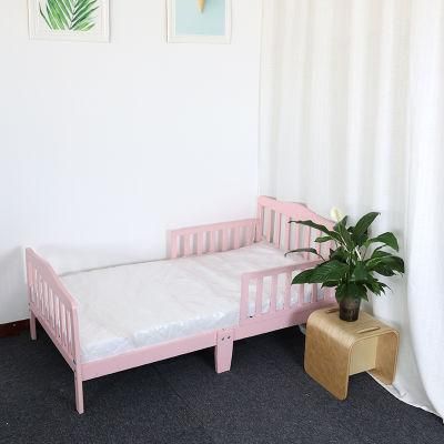 Child Multifunctional Solid Wood Crib Pine Baby Bed Crib Furniture High Quality