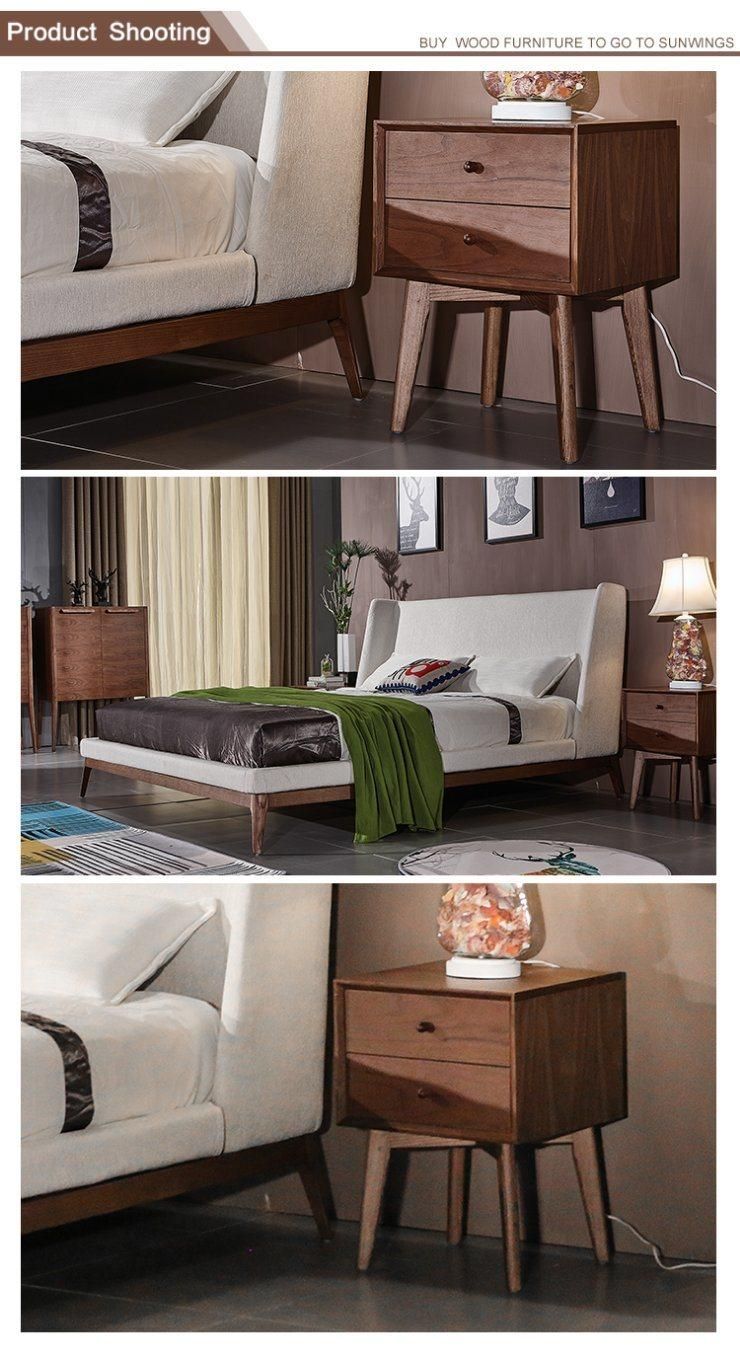 Wooden Nightstand /Night Table for Bedroom Various Colors for Choose