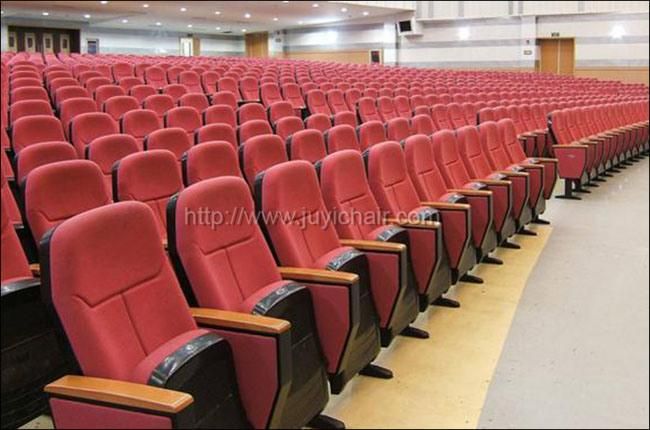 Multifunctional Back Folding Theater Chair Auditorium Seating Concert Chair