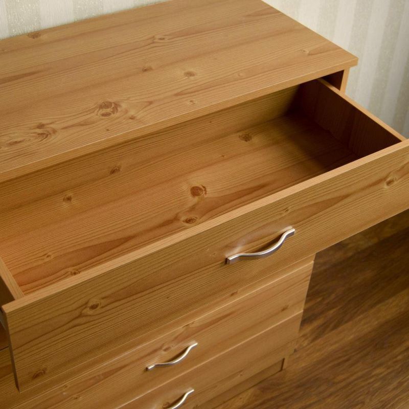 Wooden Panels Material One Drawer Bedside Chest for Bedroom Furniture