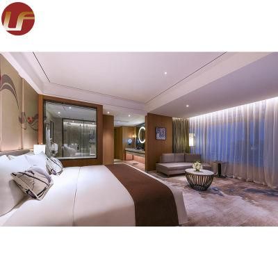 New Design Chinese Hotel Bedroom Furniture with Sofa