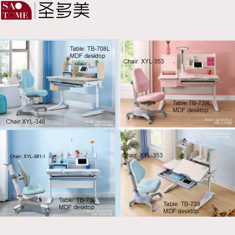 School Desk Children′ S Room Rubber Wood Kids Desk