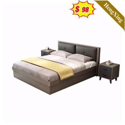 Bedroom Furniture Set Wood Double Queen King Size Crushed Velvet Leather Beds Bedroom Bed