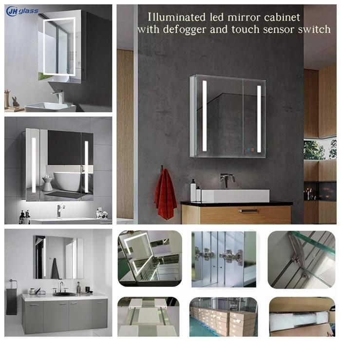 3000K-5000K Anti-Fog LED Bathroom Mirror Bluetooth & Dimmer with CB Home Decoration Mirror