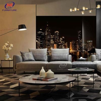 Modern Tech Cloth Fabric Office Used Executive Luxury Furniture Recliner Sofa Set
