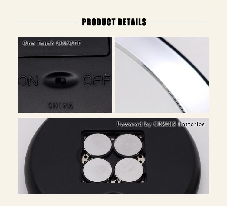 Wholesale LED Smart Pocket Magnifying Mirror