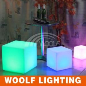 LED Lighting Chair Table Classic LED Cube LED Furniture