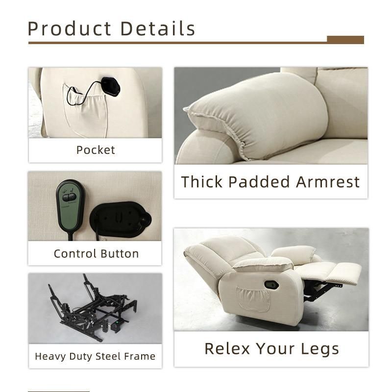 Modern Bedroom Healthtec Made Recliner Sofa Chair