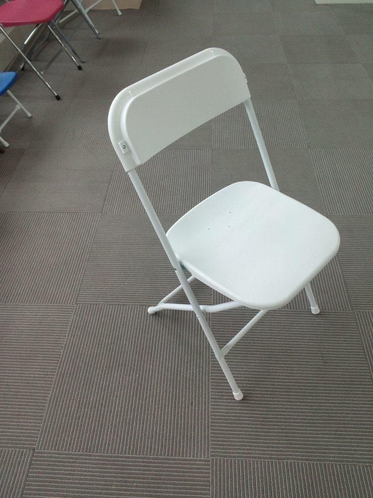 Cheap White Metal Folding Chair for Event and Hospitality