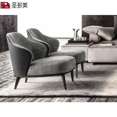 Modern Seat Luxury Wooden Frame Leisure Style Living Room Chairs