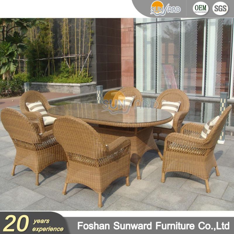 Us Style Luxury Patio Aluminium Leisure Dining Set Restaurant Home Table and Chairs Hotel Outdoor Garden Dining Furnitures
