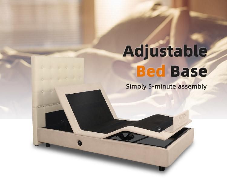 Hot Sale Smart King Luxury Modern Bed Frame