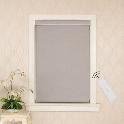 Motorized Windproof Roller Blinds with Remote Controlling Outdoors Zipper Roller Blinds with Motor