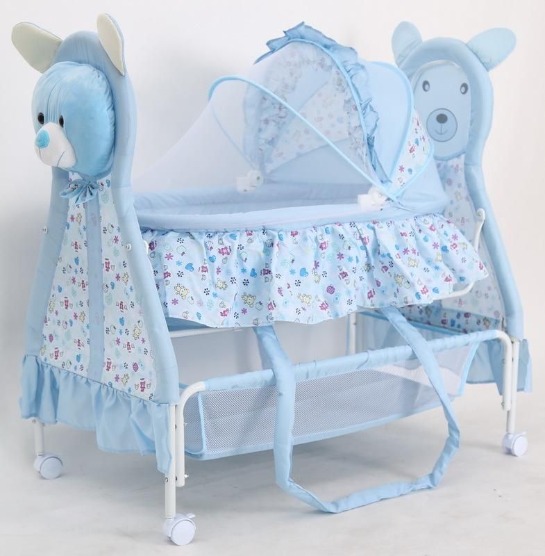 Swing Portable Cradle Baby Bed for Baby with Canopy