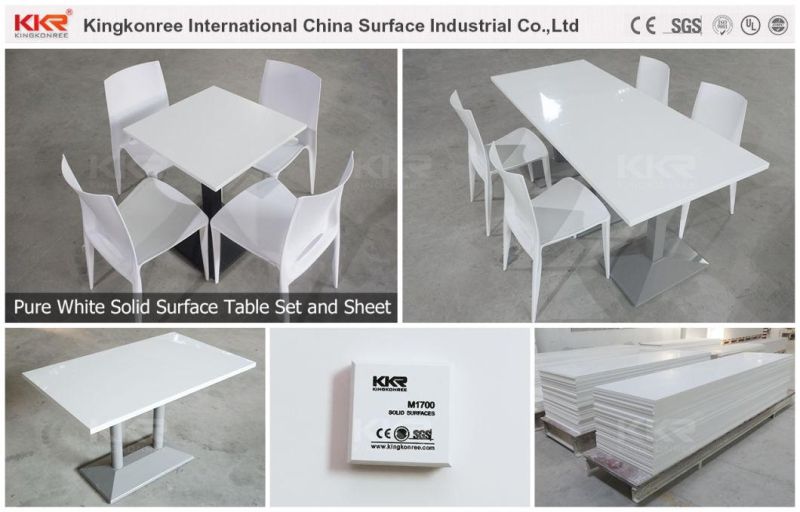 Custom Marble Cafe Table Solid Thick Wood Cafe Tablerestaurant Marble Table