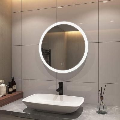 Miclion Round Waterproof Illuminated LED Bathroom Mirror Wall Makeup Mirrors Manufacturer