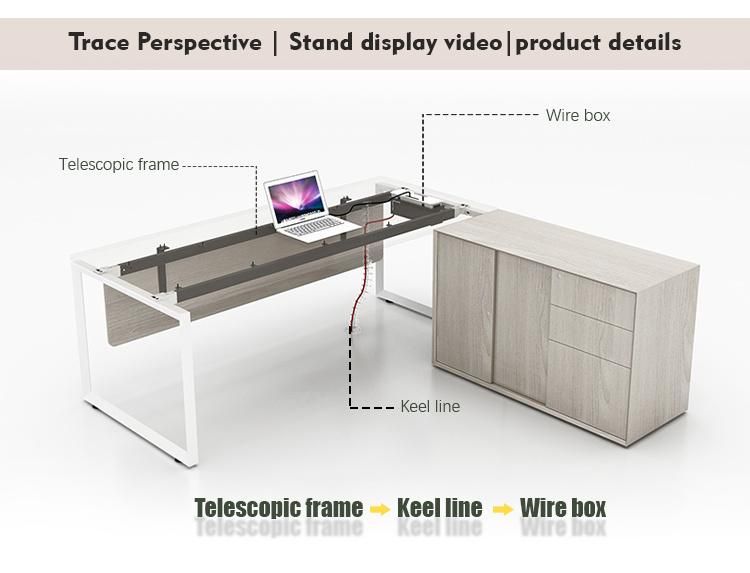Factory Direct Sale Office Executive Director Table Modern Luxury Furniture Boss CEO Desk