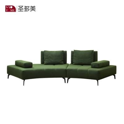 Italian Modern Sectional Leisure Living Room Genuine Leather Sofa