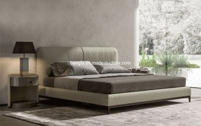 Modern Bedroom Sets Furniture Platform King Size Bed with Nightstand