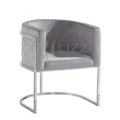 Wholesale High Quality Modern Velvet Fabric Home Living Room Chair Furniture for Dining Room Office