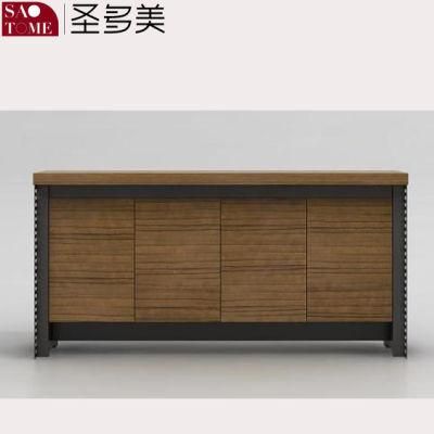 Modern Office Furniture Walnut Tea Cabinet