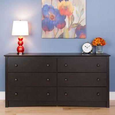 6-Drawer Chest Nightstand Bedroom Living Room