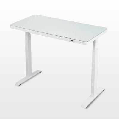Factory Silent 38-45 Decibel 140kg Load Weight Motorized Sit Standing Desk with CE-EMC Certificated