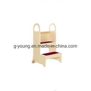 Adjustable Baby Furniture Wooden Kitchen Helper Baby Step up