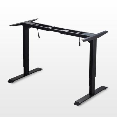 Dual Motor Sit Standing Desk Frame Adjustable Height Desk