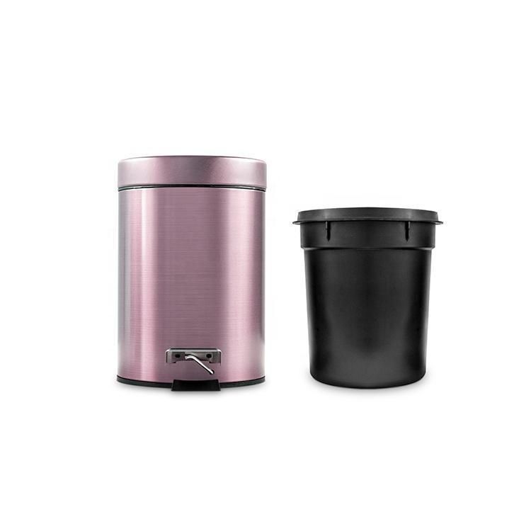 Modern New Design Household 3L Stainless Steel Dustbin