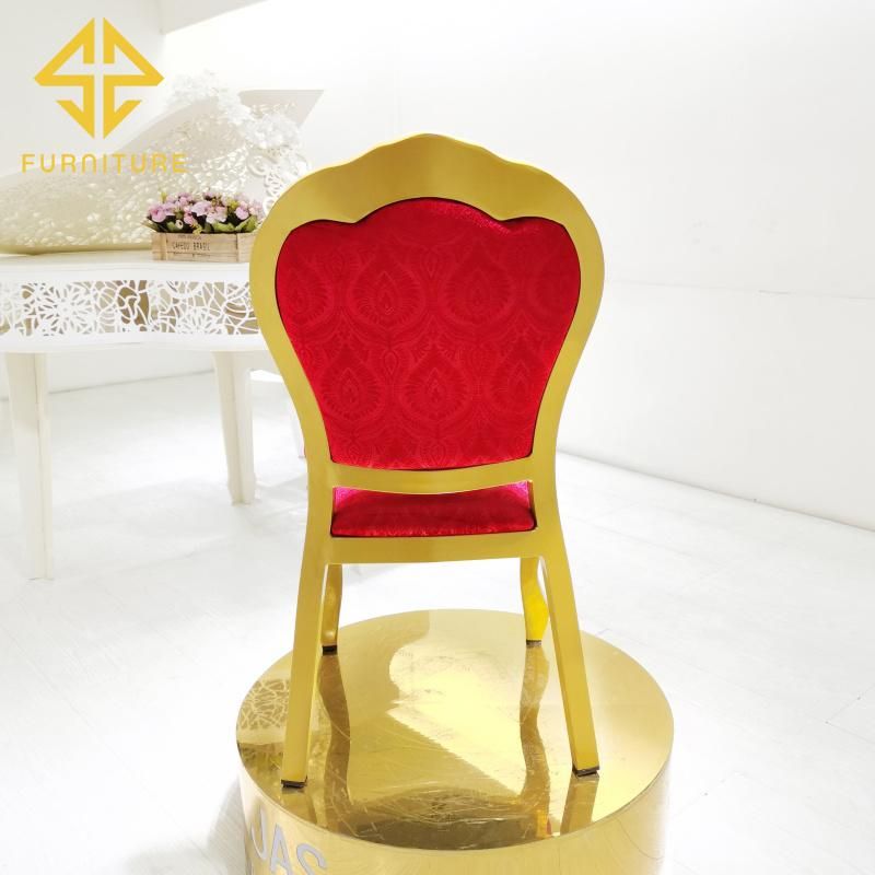 Royal Wood Frame Banquet Chair Wedding Chair for Sell