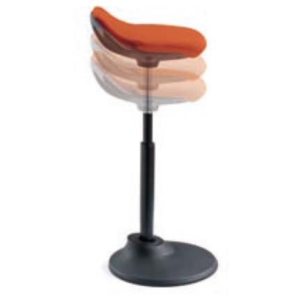 Rotatable Ergonomic Height Adjustable Wobble Chair
