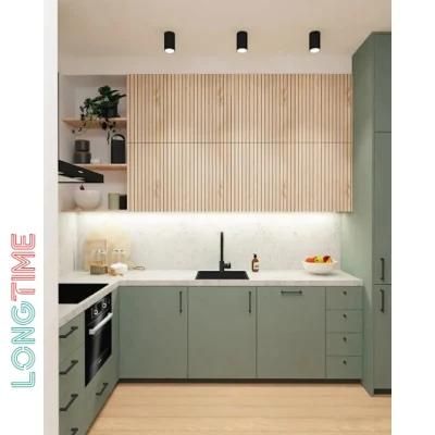 Wholesale Acrylic Finish Shaker Door Modern Design Home Furniture Modular Kitchen Cabinet