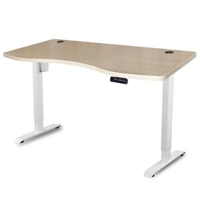 Ergonomic Electric Standing Desk Single Motor Adjustable Desk Memory Healthy Office Home Desk