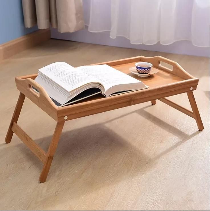 Folding Wooden Coffee Table for Lunch for Home Furniture