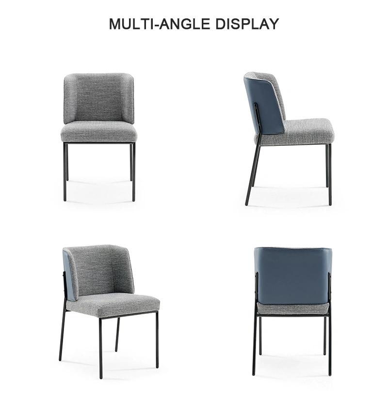 Modern Furniture Metal Dining Room Restaurant Upholstered Chairs for Sale
