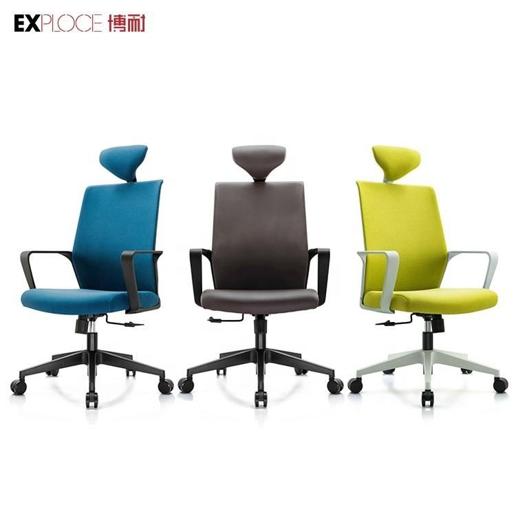 Ergonomic White Task Gaming Visitor Staff Worker Executive Rotating Modern Mesh Chair Office Plastic Wholesales Furniture