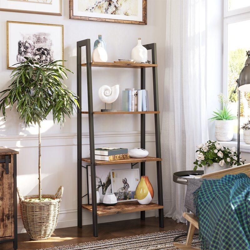 Modern Style Bookcase Book Storage Bookshelves for Home Office Living Room