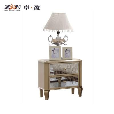 Luxury Foshan Furniture Wooden Nightstands