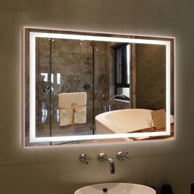 LED Lighted Rectangle Arched Bedroom Bathroom Full Body Full-Length Mirrors TV Decor Wall Furniture