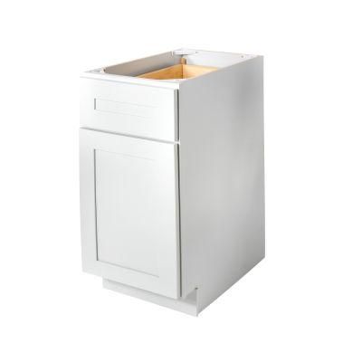 S10 Shaker White Frame Plywood Box Solid Birch Kitchen Cabinets