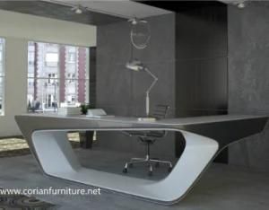 Modern Corian Solid Surface Modelling Office Desk
