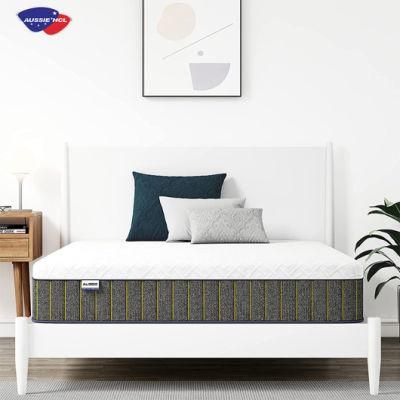 Factory Wholesale Modern Bed Mattress in a Box for Home Furniture King Double Queen Twin Size Spring Latex Gel Memory Foam Mattresses
