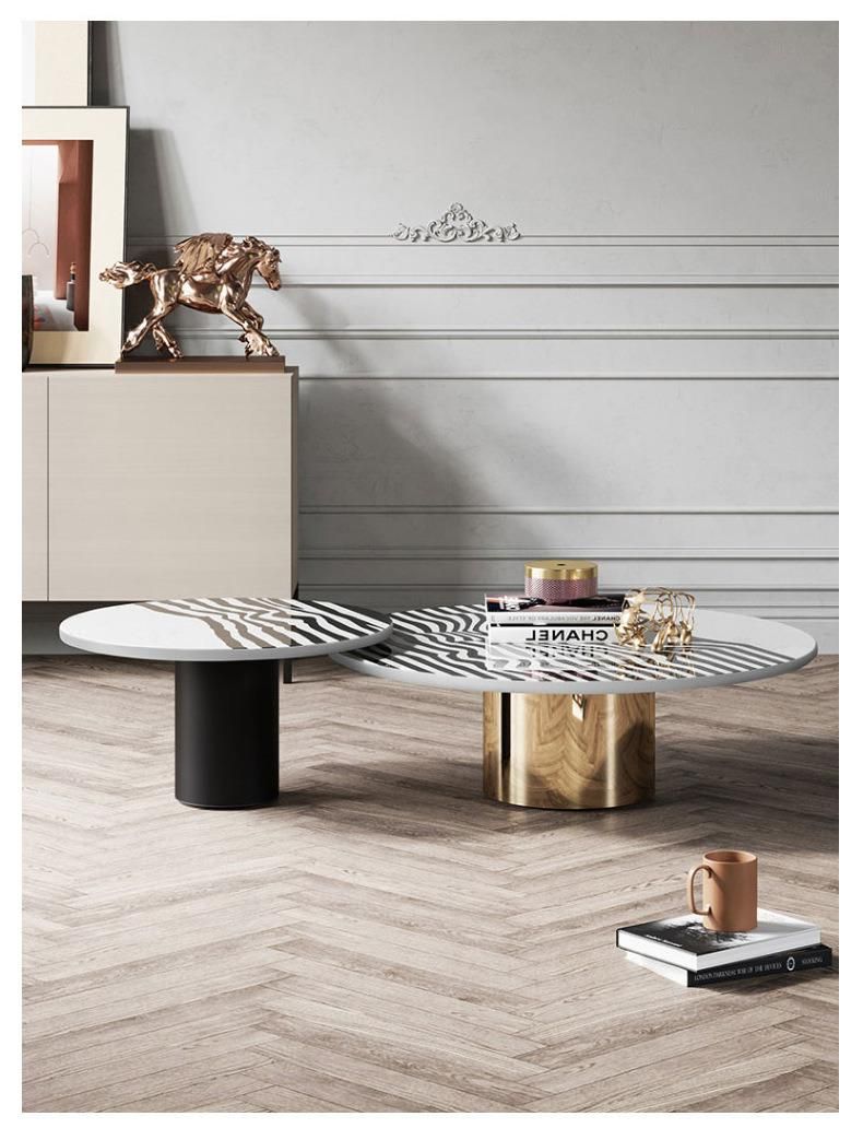 Home Luxury Furniture Special Marble Coffee Table