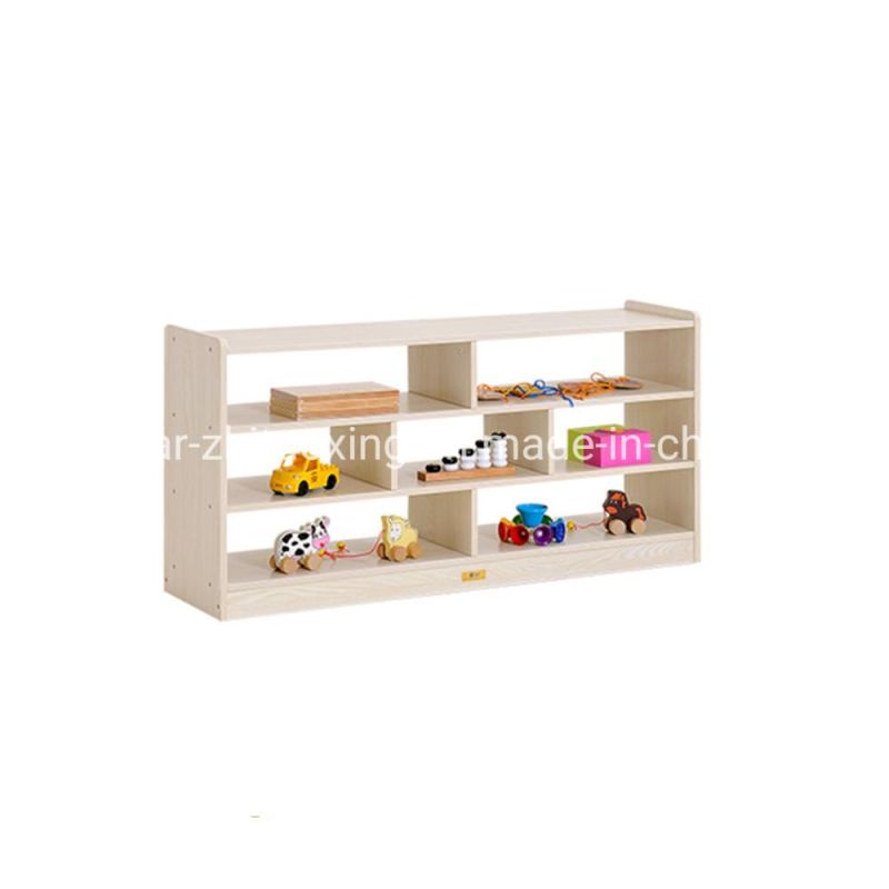 Children Care Center Furniture, Playroom Furniture Toy Storage Cabinet, Baby Display Wooden Rack and Cabinet, Kindergarten Kids Toy Storage Cabinet