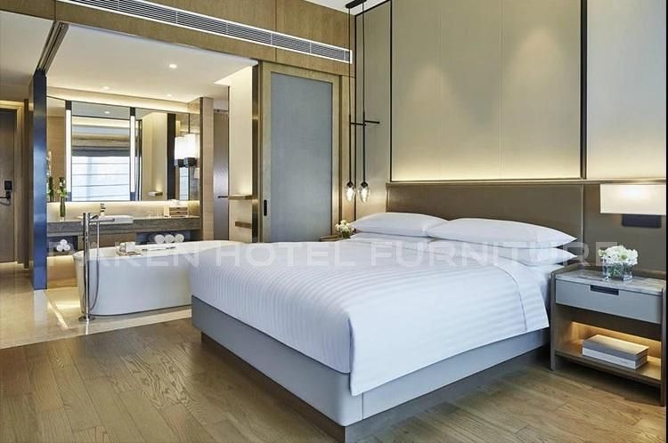 5 Star Hotel Bedroom Furniture Durable Materials for Bedroom Set