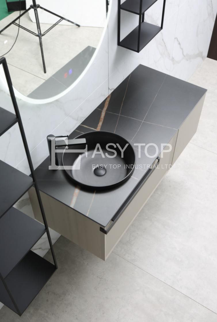 in Stock European New Design Modern Style Wall Mount Bathroom Vanity Cabinet