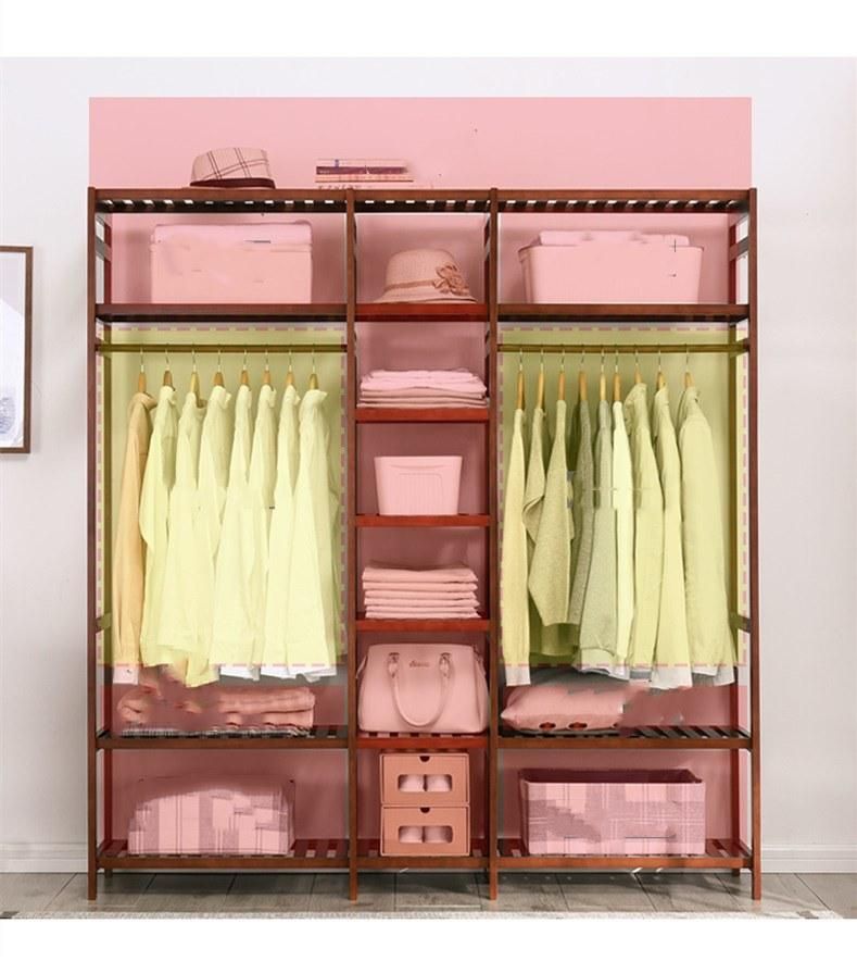 Hat Tree Display Rack Indoor Landry Hanger Simple Modern Bedroom Solid Wood Household Coat Rack