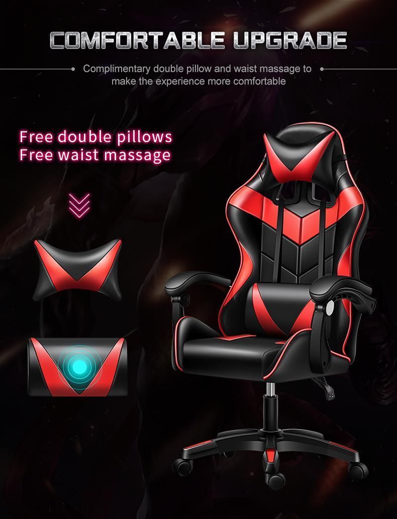 Amazon Hotsale Modern Synthetic Leather Silla Gamer Computer PC Gaming Racing Esports Chair